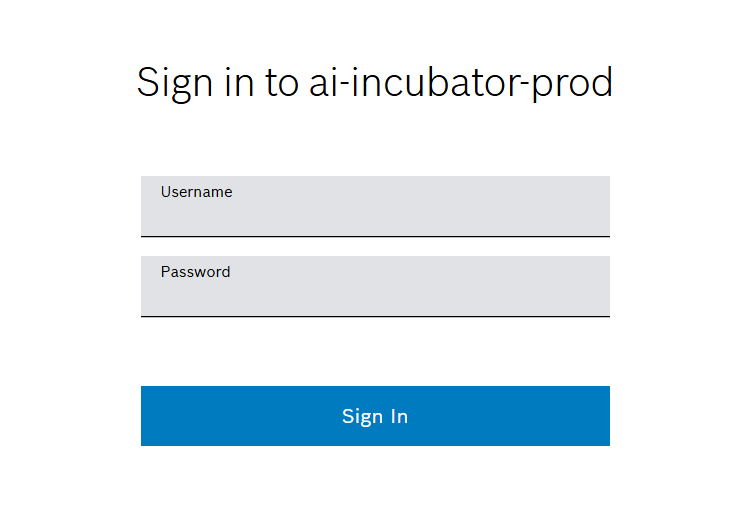 Log in